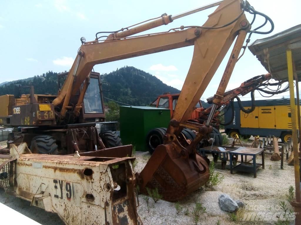Case Poclain 1088 P Wheeled excavators