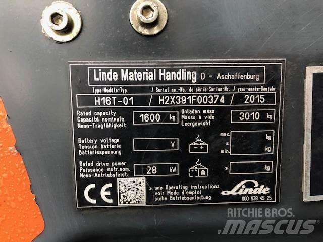 Linde H16T-01 LPG trucks