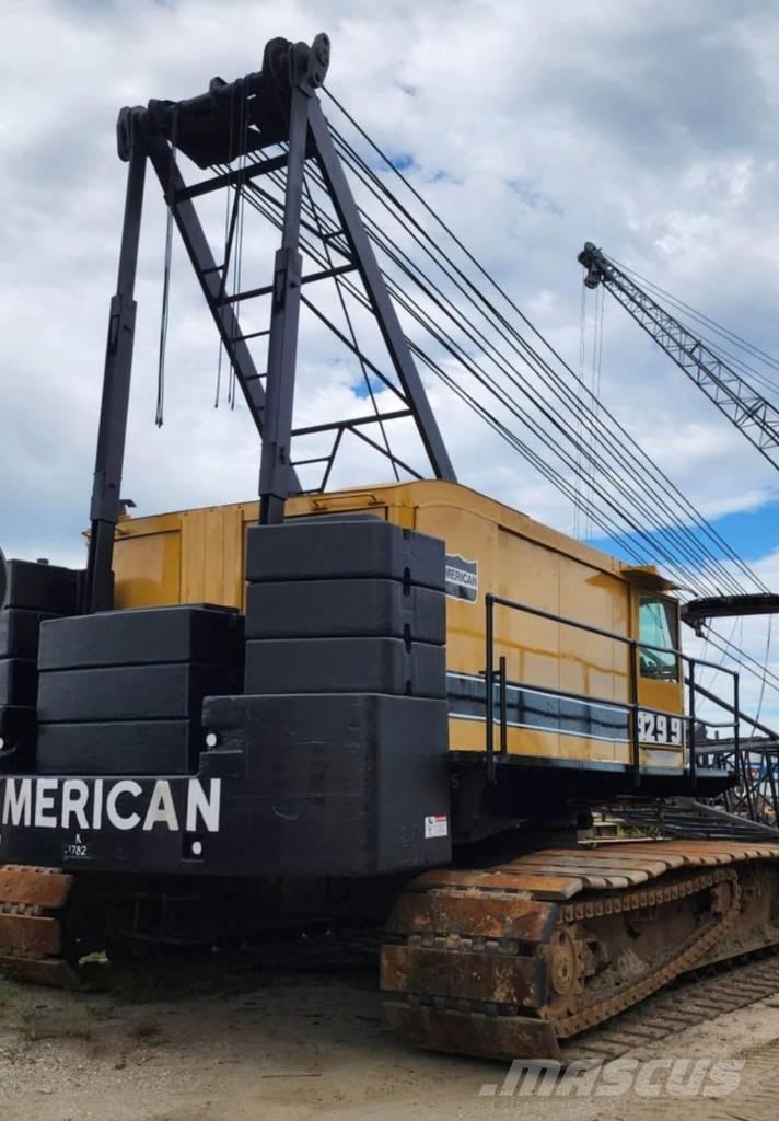 American 9299 Track mounted cranes