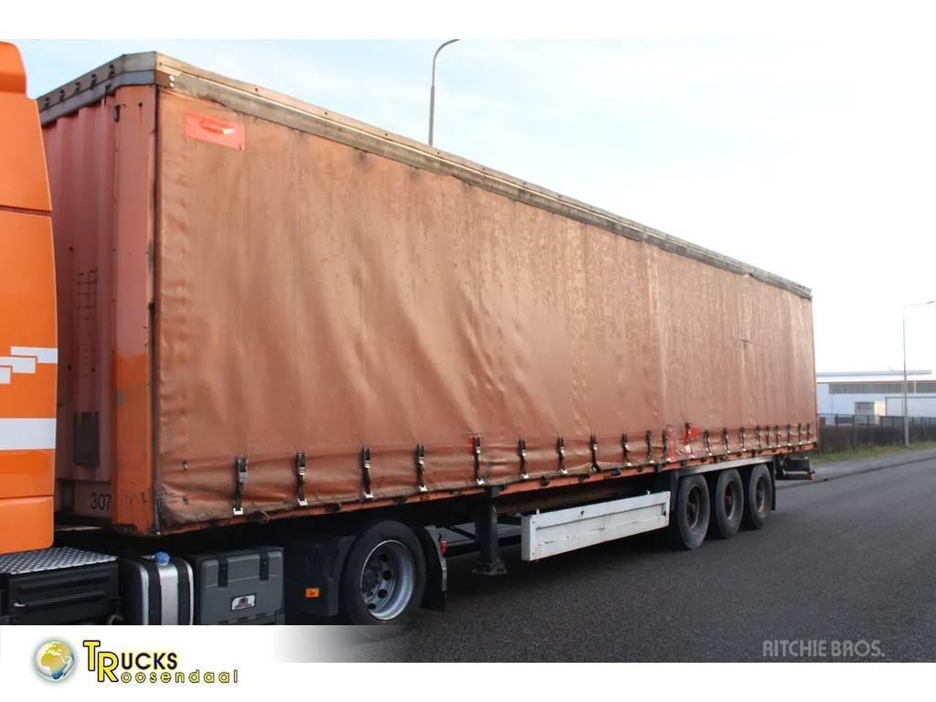 Krone 3x Curtain sider semi-trailers
