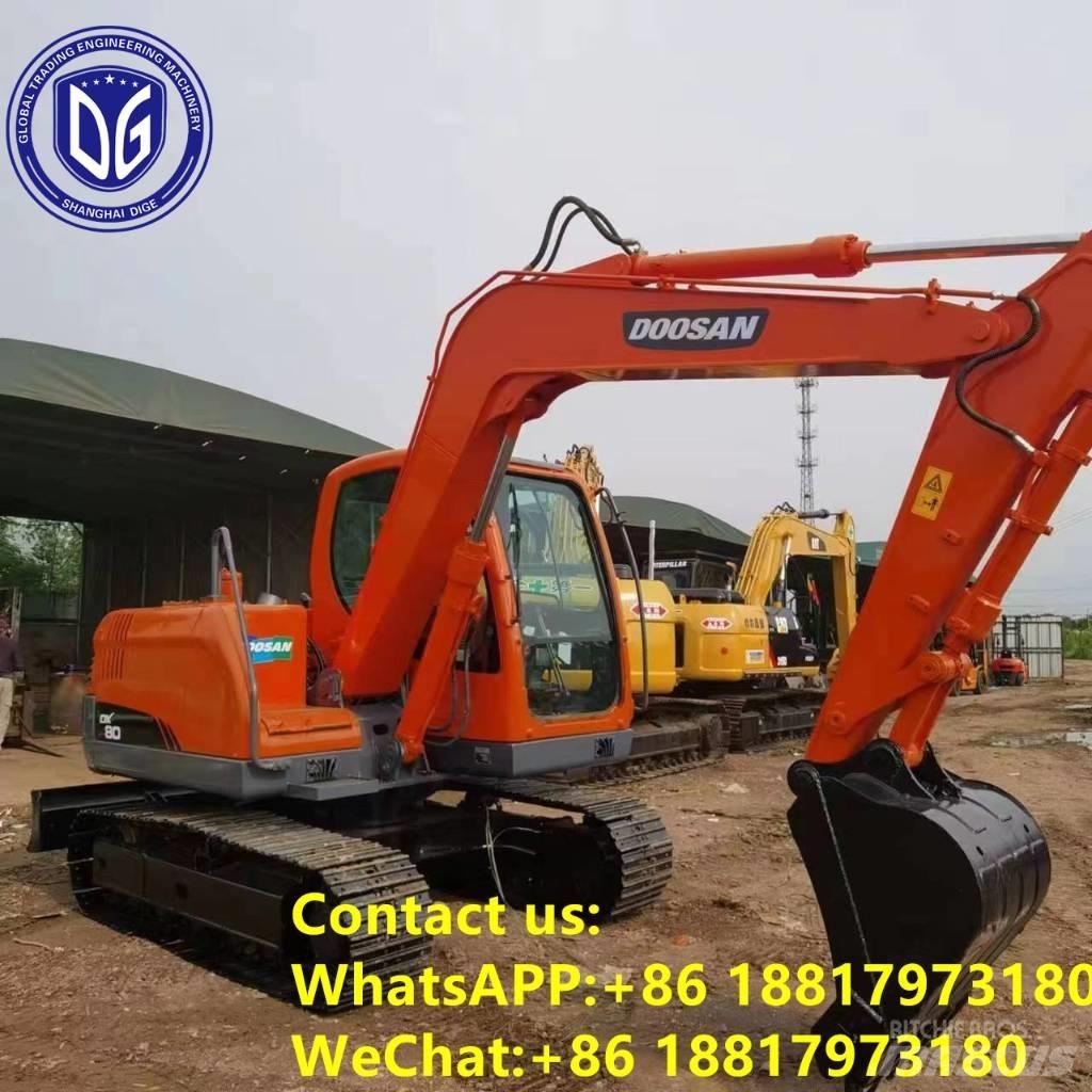 Doosan DX 80 Crawler excavators
