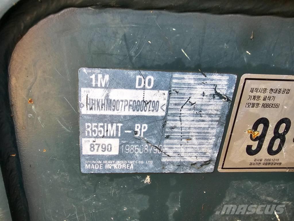 Hyundai Robex 55 Mini excavators < 7t (Mini diggers)