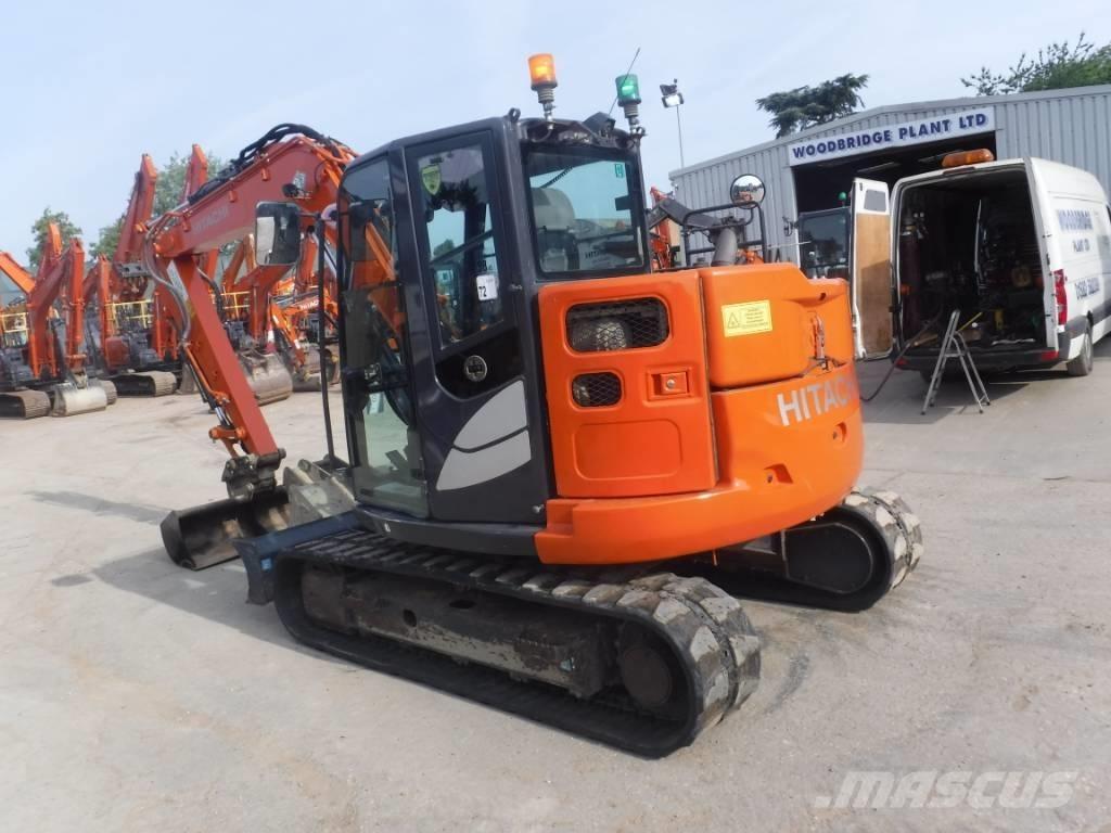Hitachi ZX 85 US B-6 Mini excavators  7t - 12t