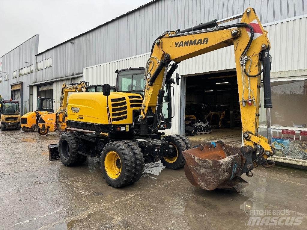 Yanmar B95W (40408) Wheeled excavators