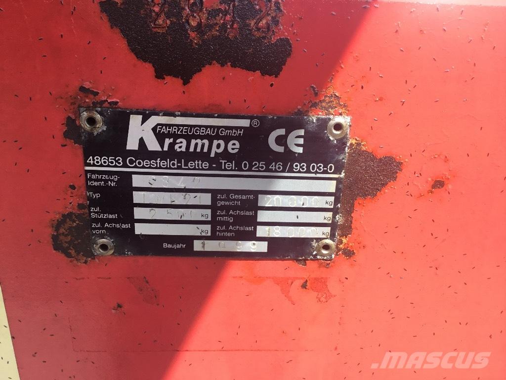 Krampe TWK21 Tipper trucks