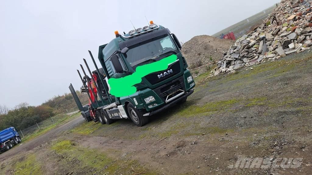 MAN TGX 26.580 Timber trucks