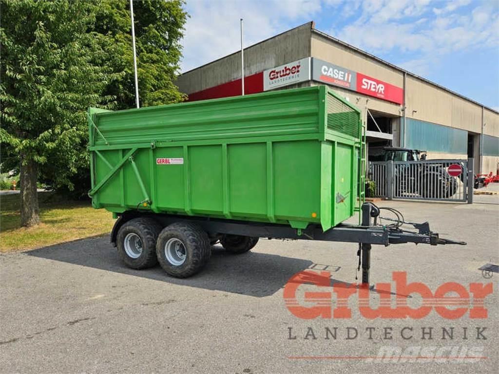  Gerbl TWK 140 8to Tipper trailers