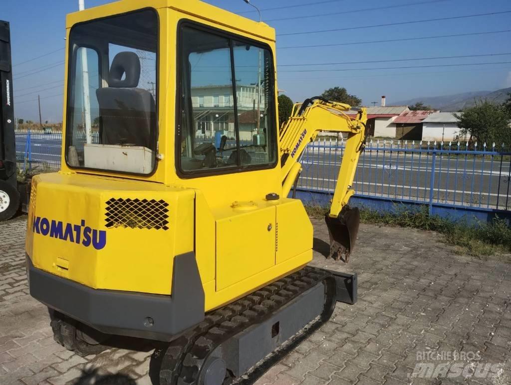Komatsu PC 10 Crawler excavators