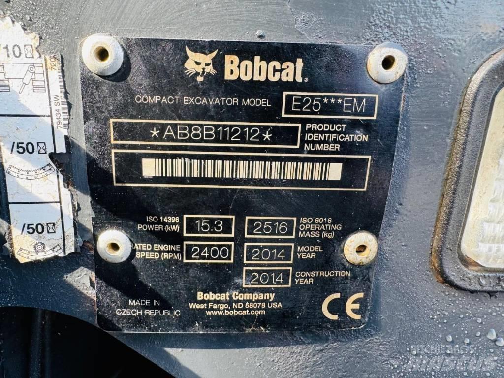 Bobcat E 25 Mini excavators < 7t (Mini diggers)