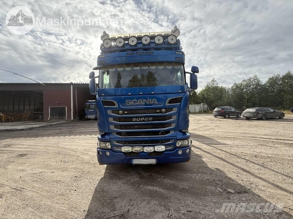 Scania R 580 Chassis Cab trucks
