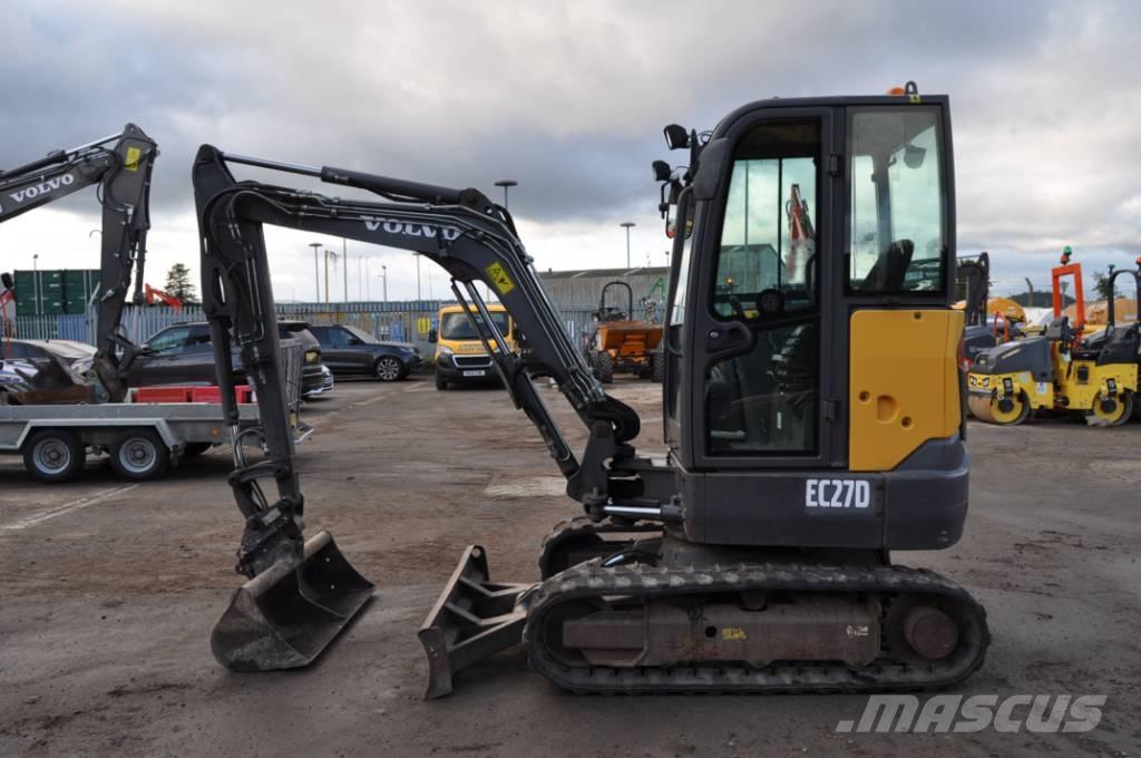 Volvo EC 27 D Mini excavators < 7t (Mini diggers)