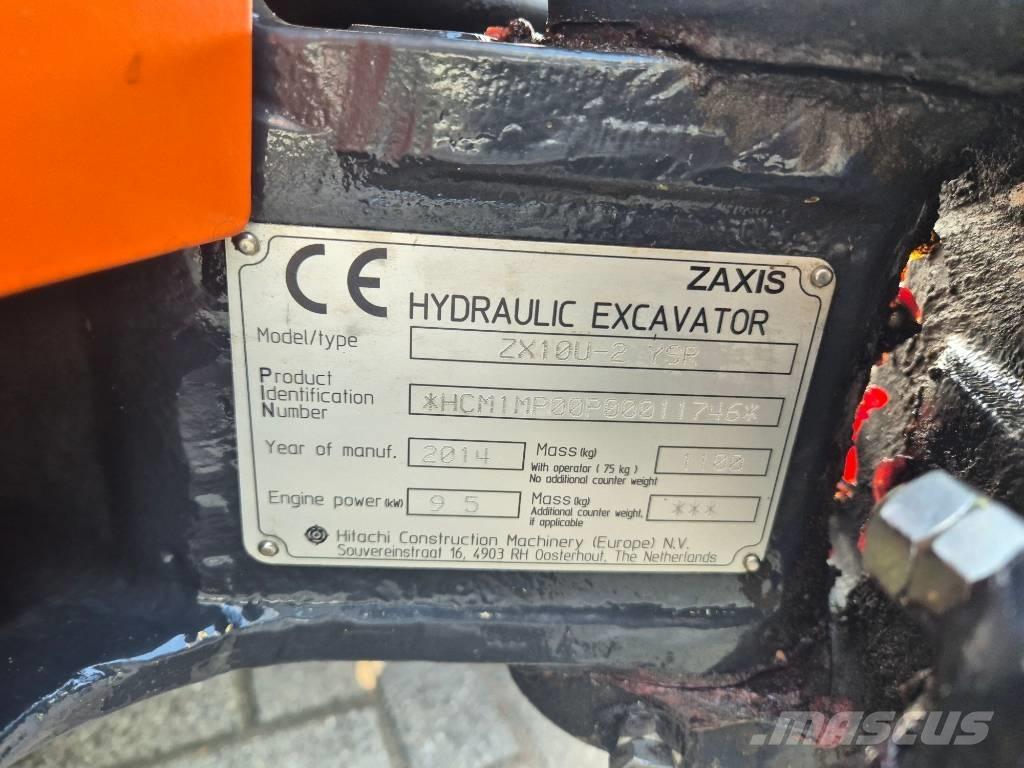 Hitachi ZX 10 U-2 Mini excavators < 7t (Mini diggers)