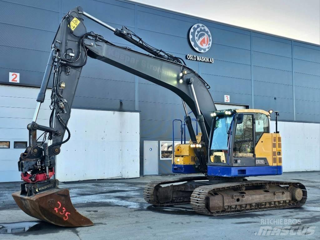 Volvo ECR 235 EL Crawler excavators