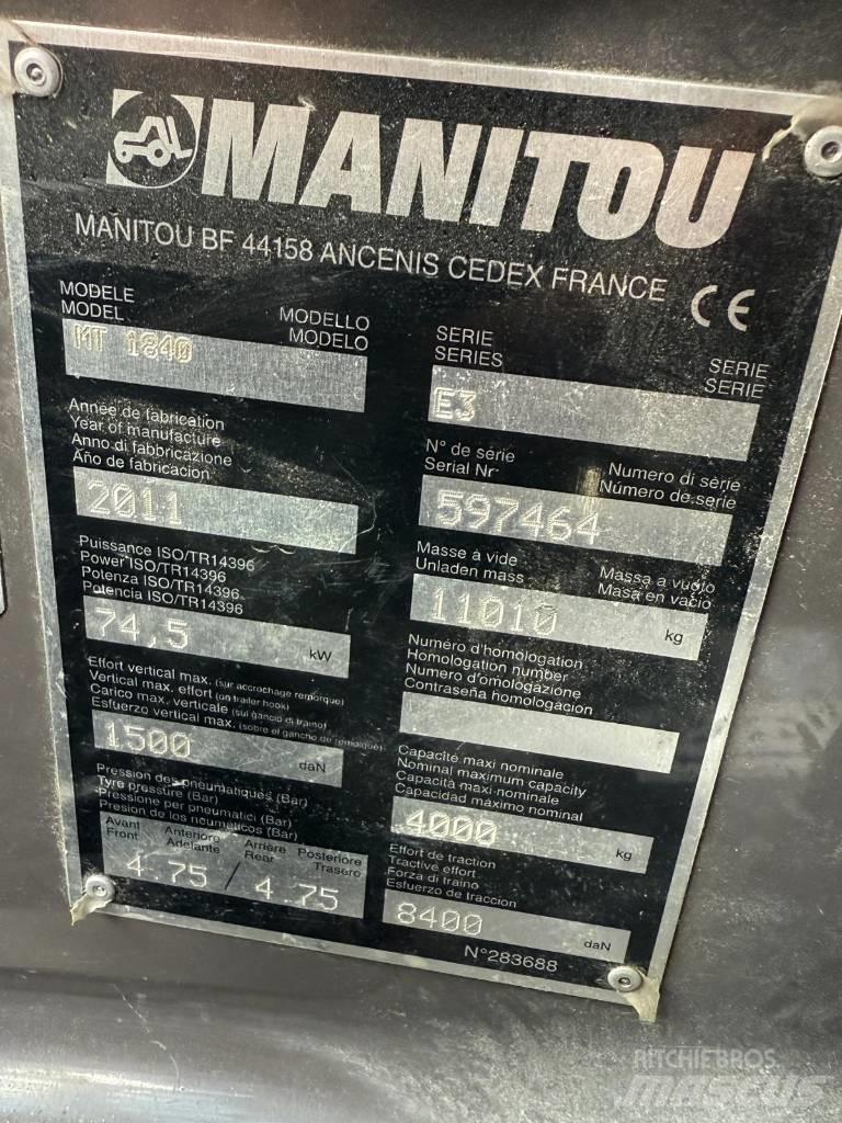 Manitou MT 1840 Telescopic handlers