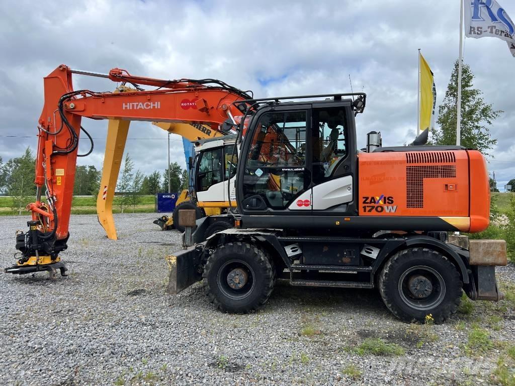 Hitachi ZX 170W-5B Wheeled excavators
