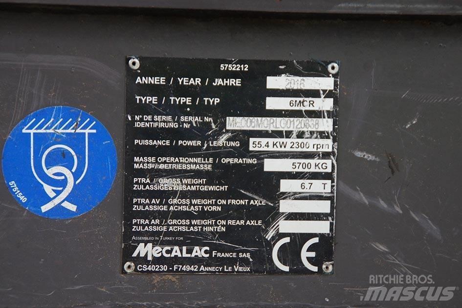 Mecalac 6 MCR Crawler excavators