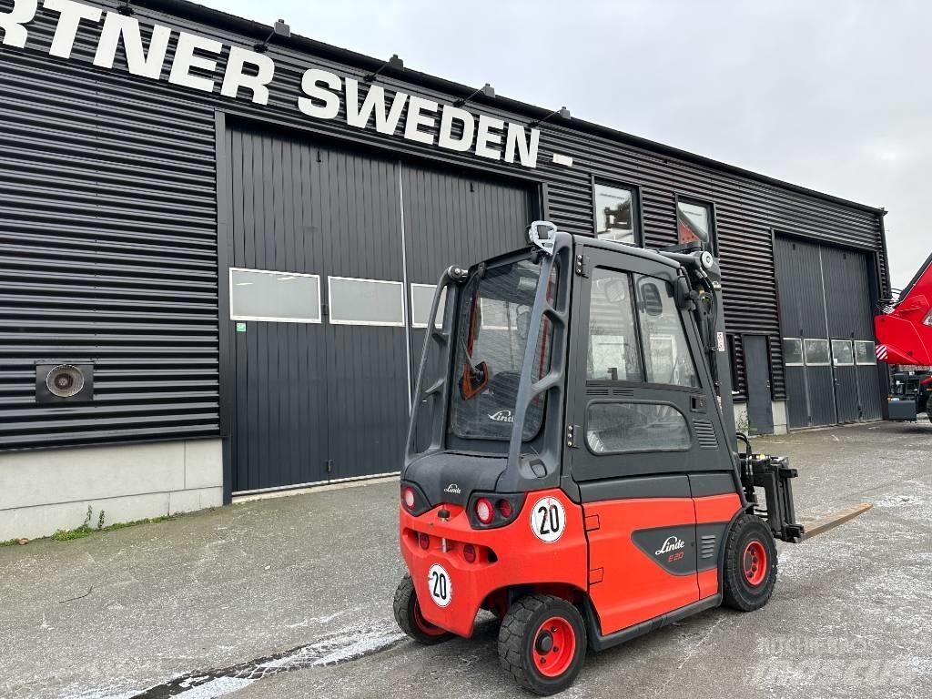 Linde E 20 Electric forklift trucks