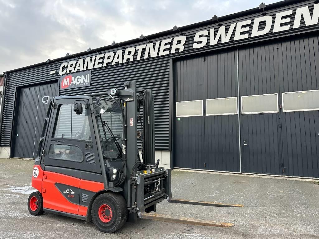 Linde E 20 Electric forklift trucks