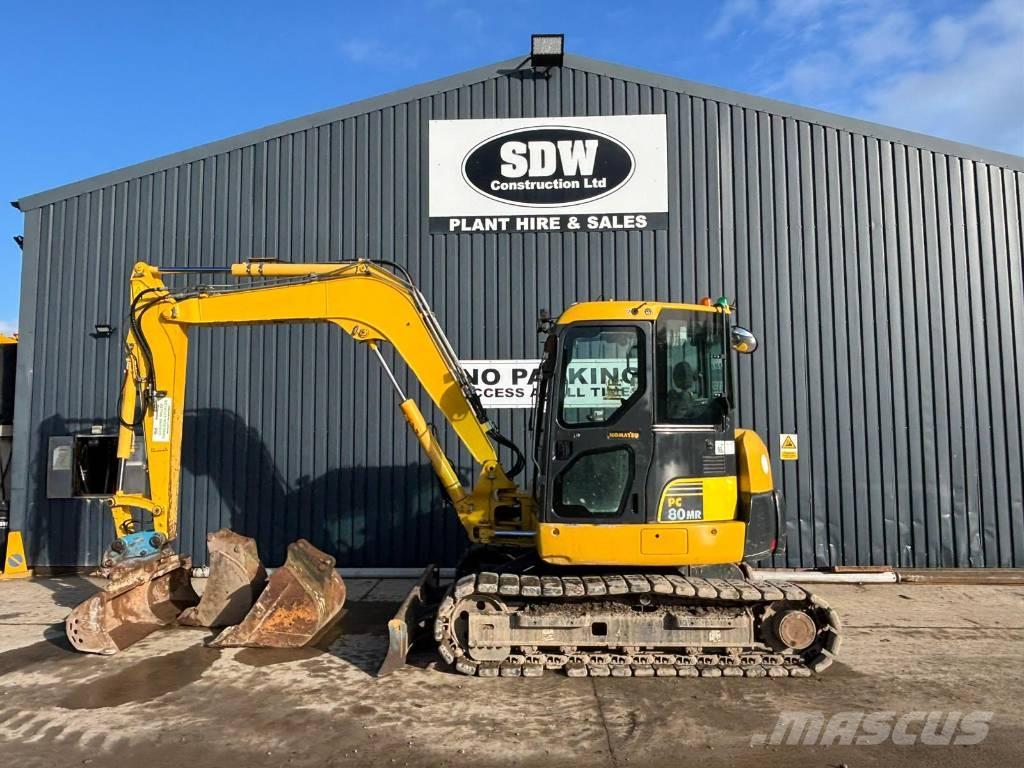Komatsu PC 80 MR-3 Mini excavators  7t - 12t