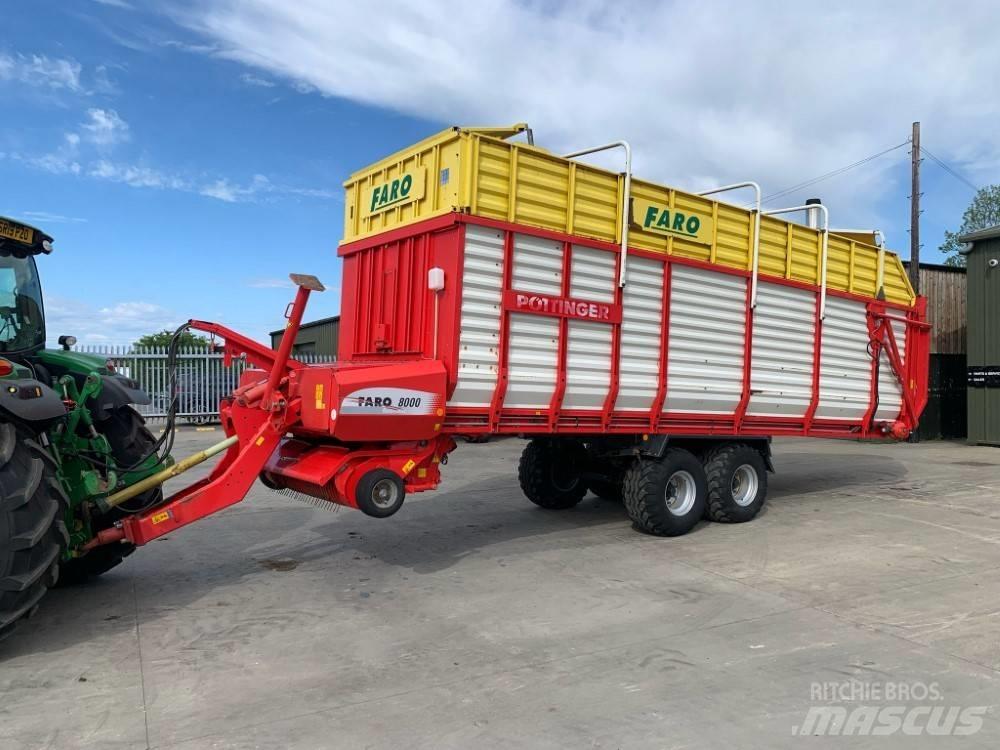Pöttinger Faro 8000 Self-loading trailers