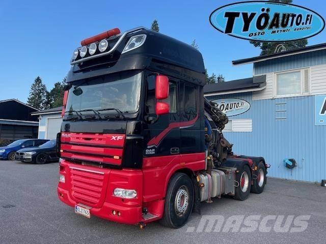 DAF Xf 105.510 6x4 Truck mounted cranes