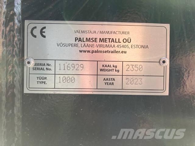 Palmse Trailer D1000 Tipper trucks