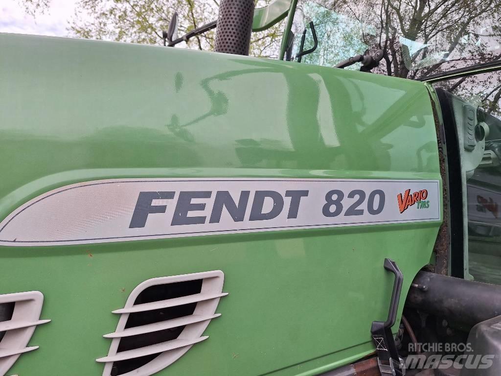 Fendt 820 Vario TMS Tractors