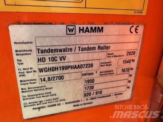 Hamm HD 10 C Twin drum rollers