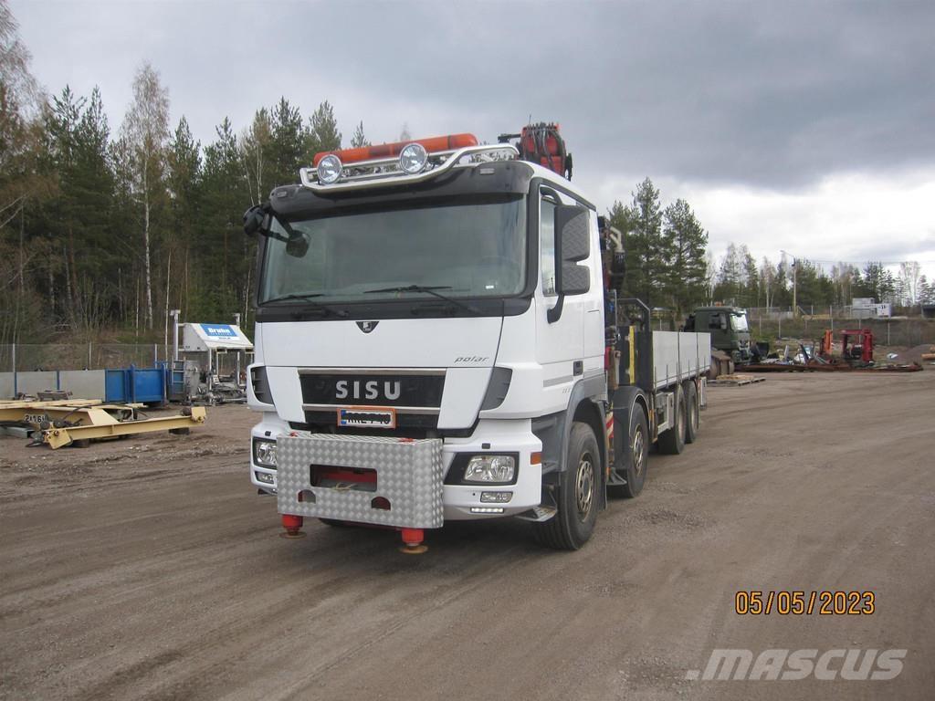 Sisu Polar Truck mounted cranes