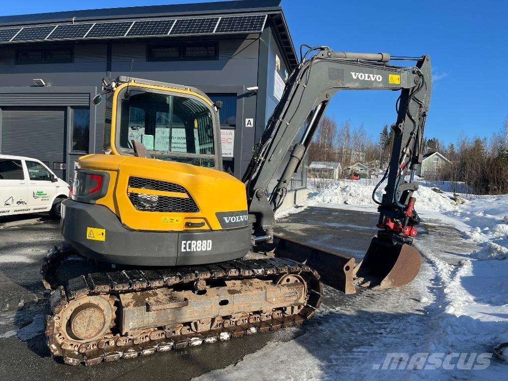 Volvo ECR 88 D Mini excavators  7t - 12t
