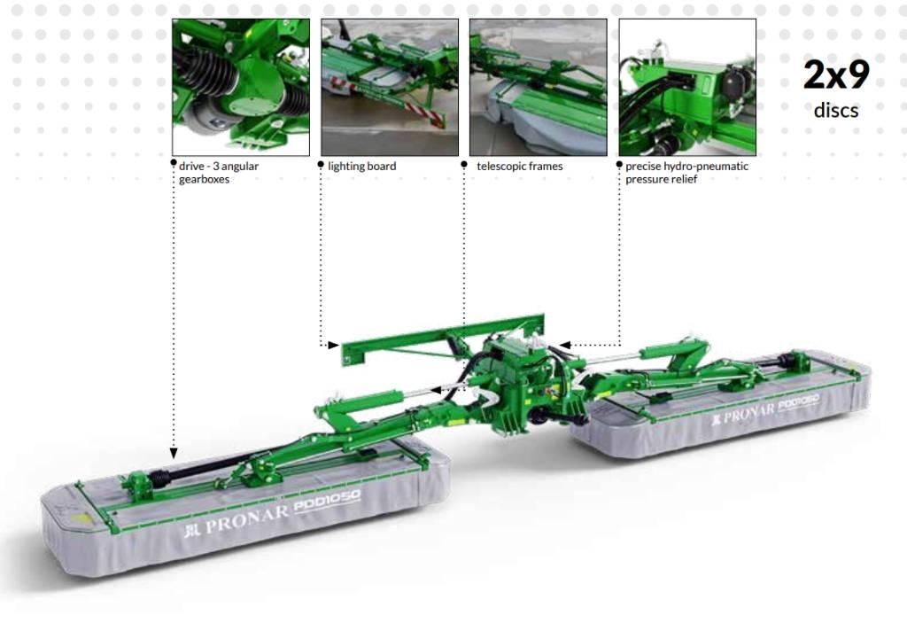 Pronar PDD1050 Mowers