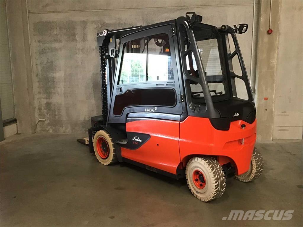 Linde E50HL Electric forklift trucks