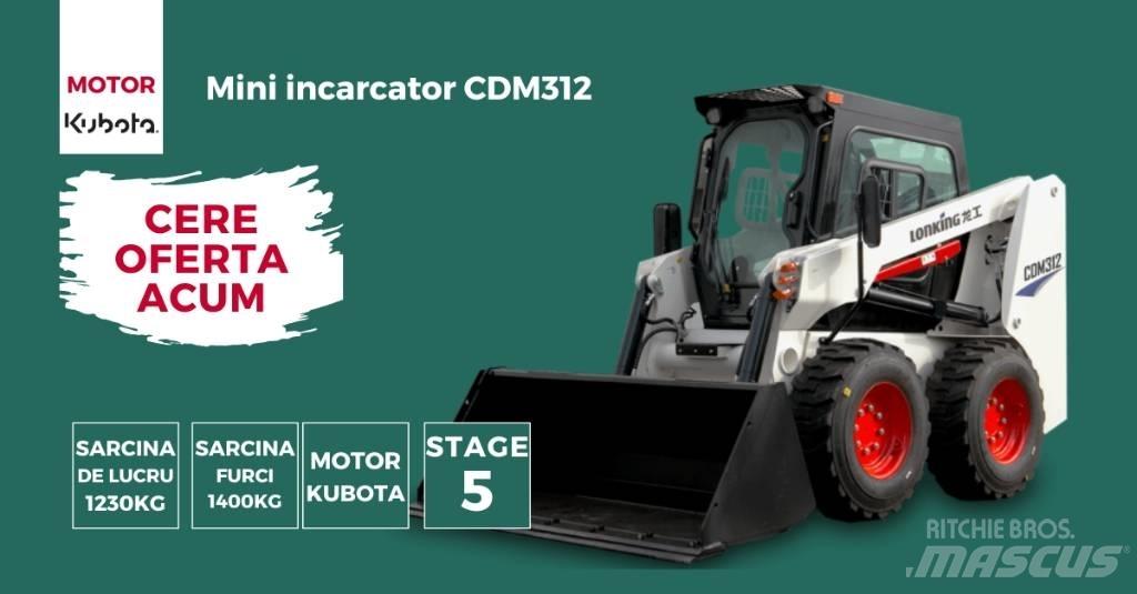 Lonking CDM312 Skid steer loaders