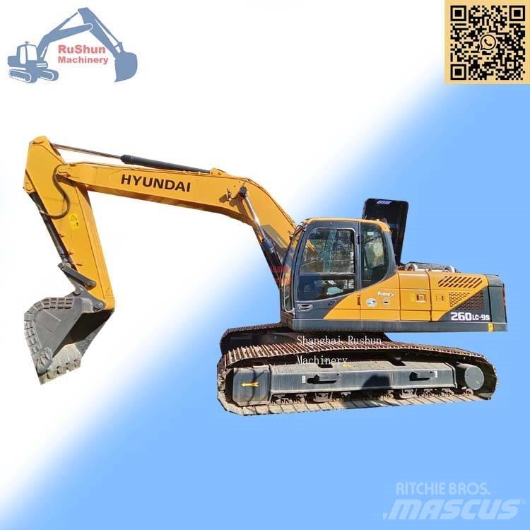 Hyundai 260 LC Crawler excavators