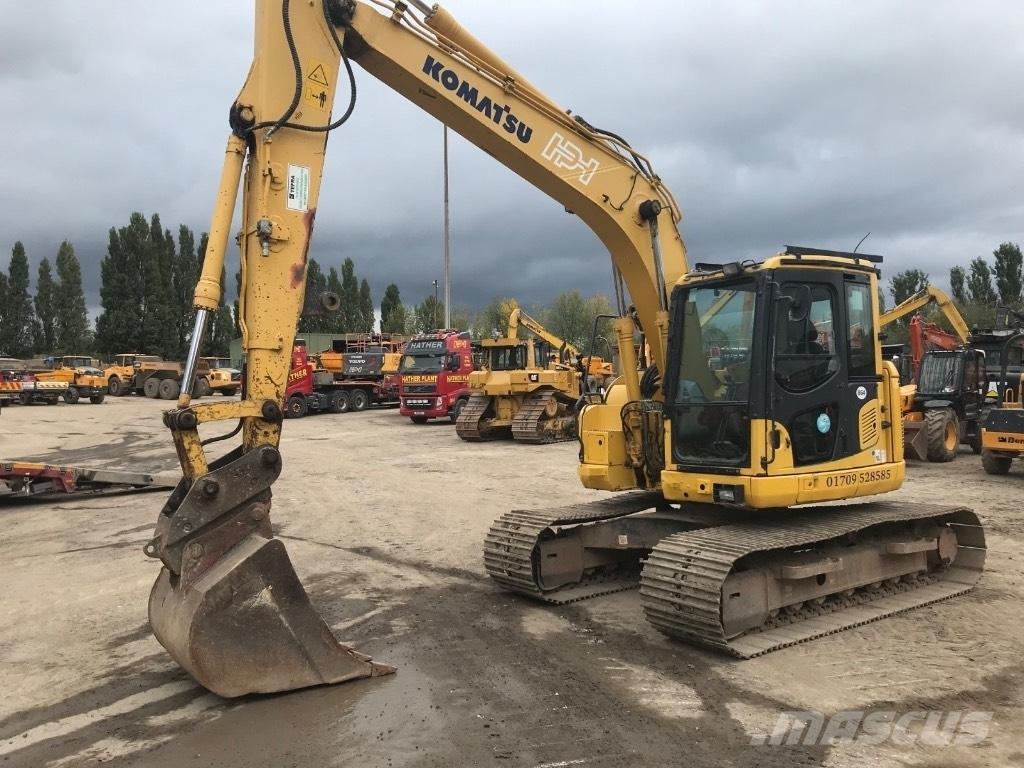 Komatsu PC 138 US-8 Crawler excavators