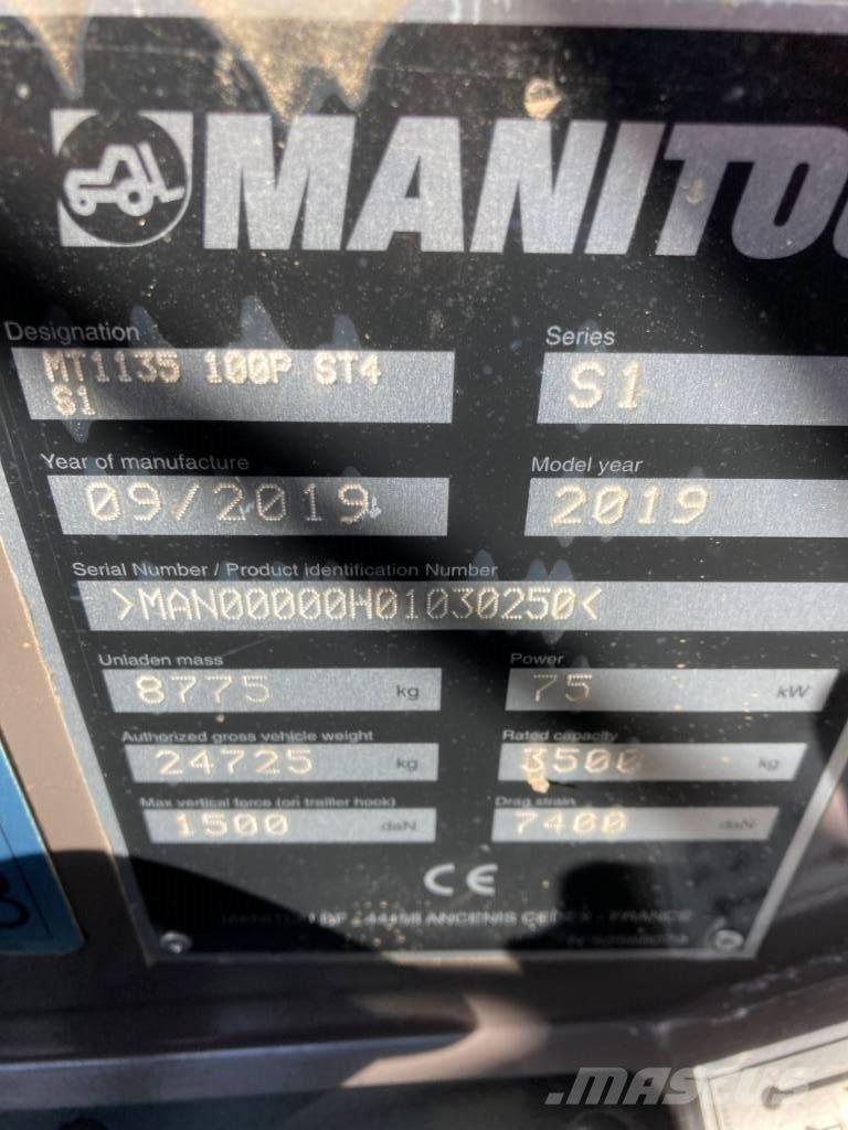 Manitou MT 1135 Telescopic handlers