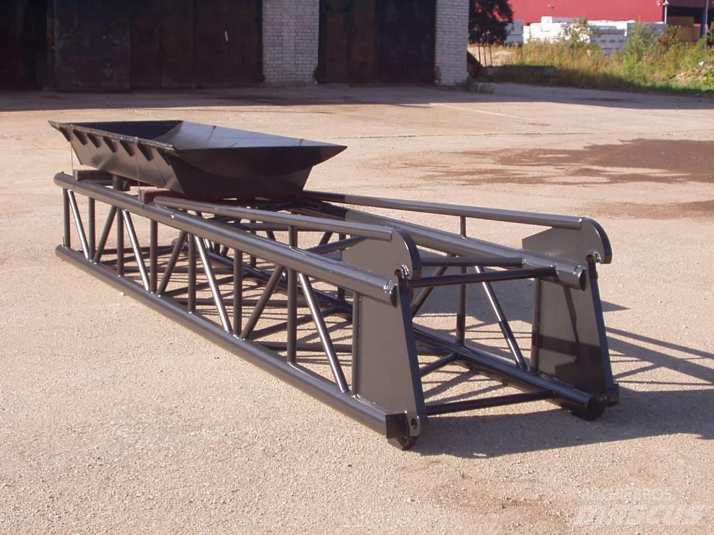 Long arm plough 6 m Buckets