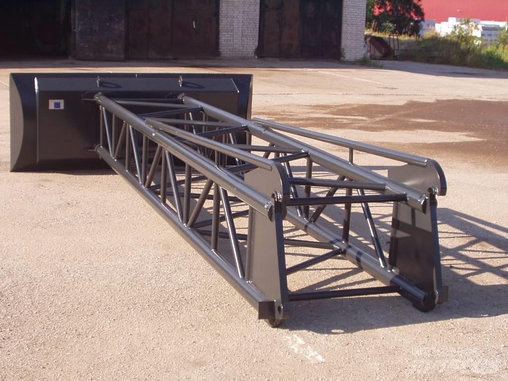Long arm plough 6 m Buckets