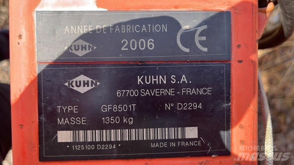 Kuhn GF 8501 T Rakes and tedders