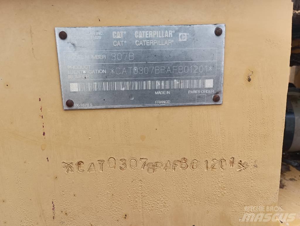 CAT 307 B Mini excavators  7t - 12t