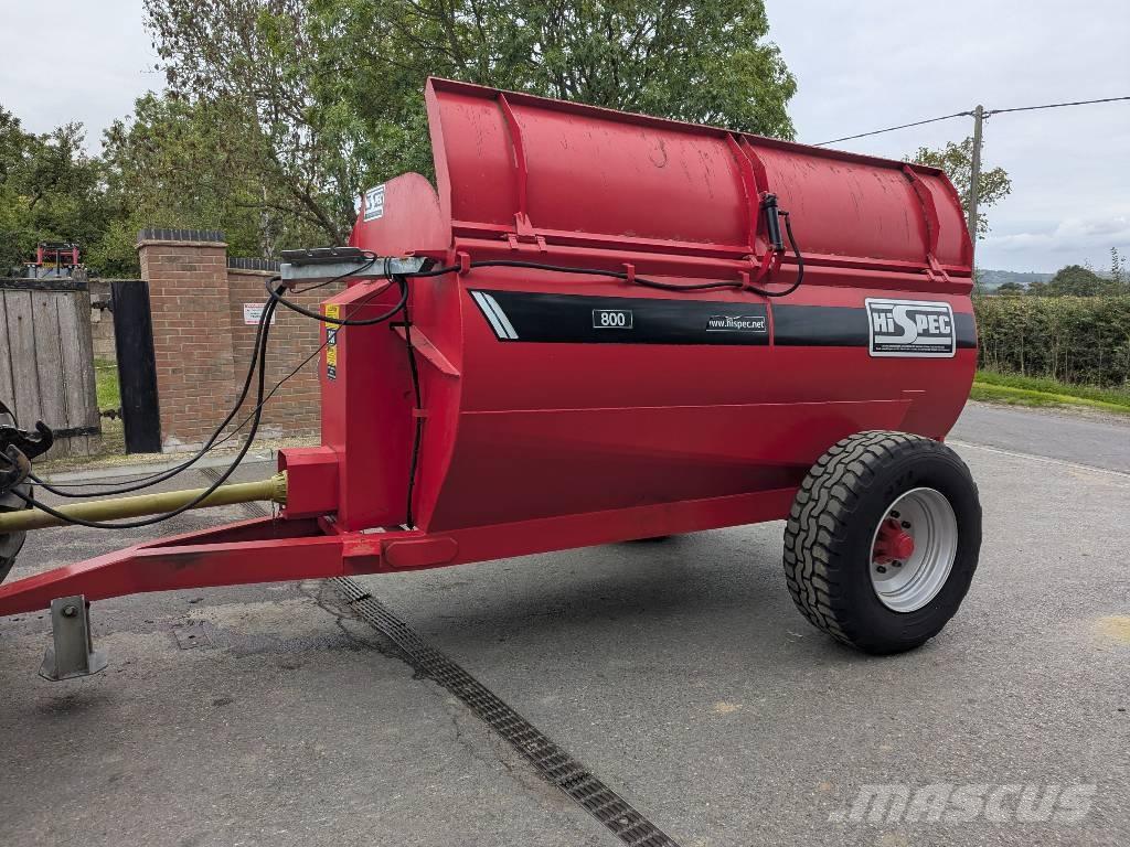 Hi-Spec 800 Manure spreaders