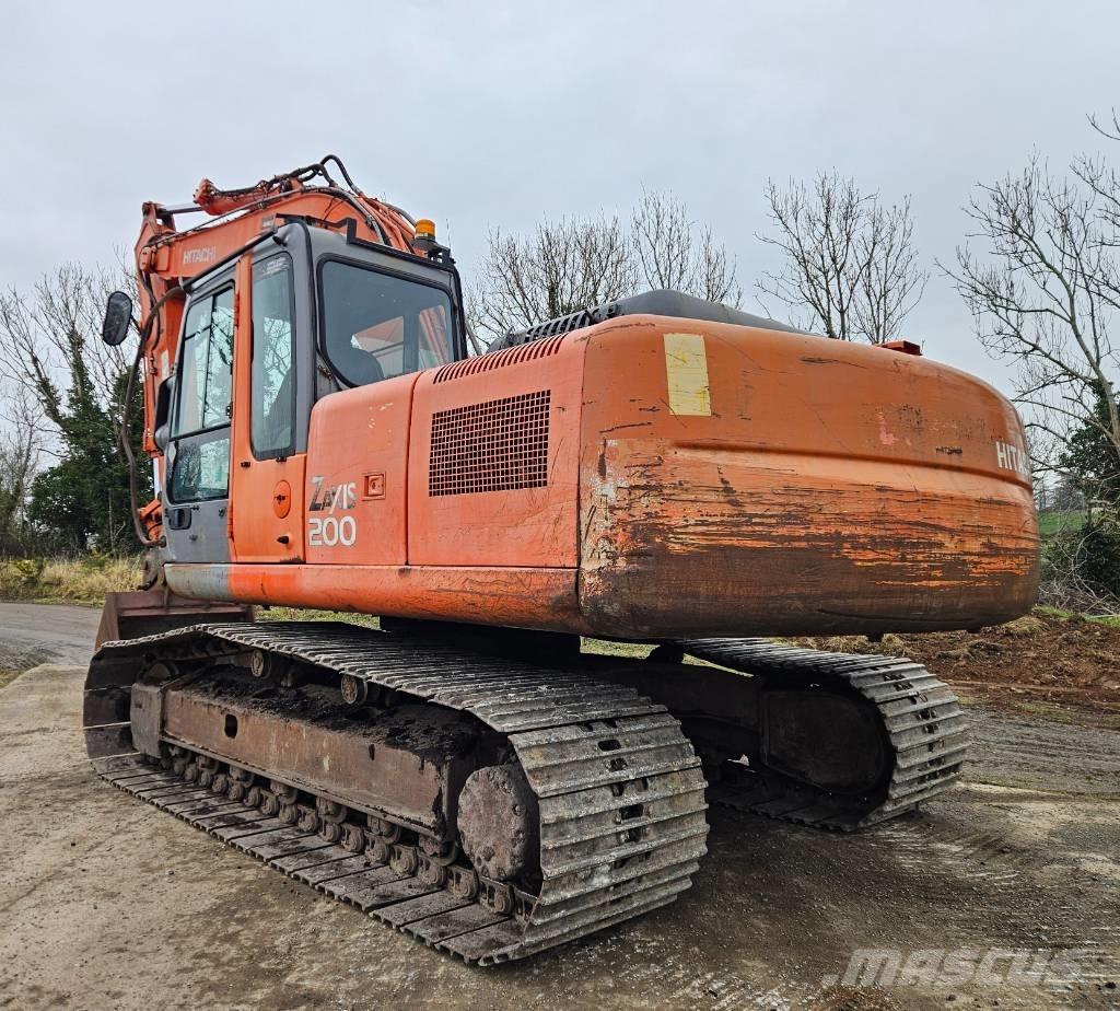 Hitachi ZX 200 LC Crawler excavators