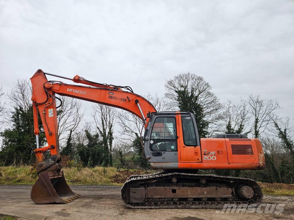 Hitachi ZX 200 LC Crawler excavators