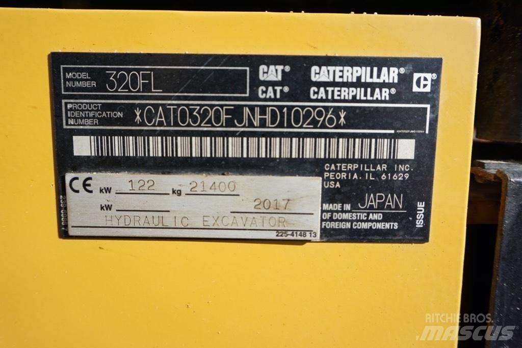 CAT 320 FL Crawler excavators
