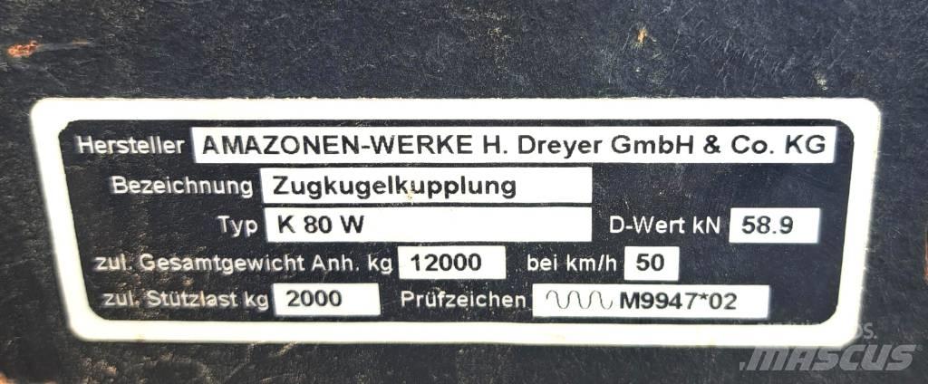 Amazone ZGB 8200 Mineral spreaders