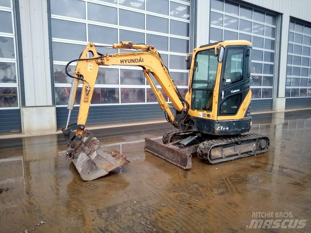 Hyundai Robex 27Z-9 Mini excavators < 7t (Mini diggers)