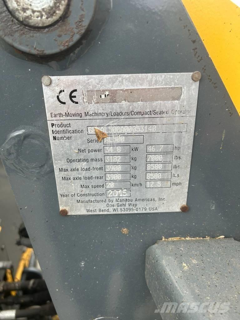 Mustang AL 506 Cab Multi-purpose loaders