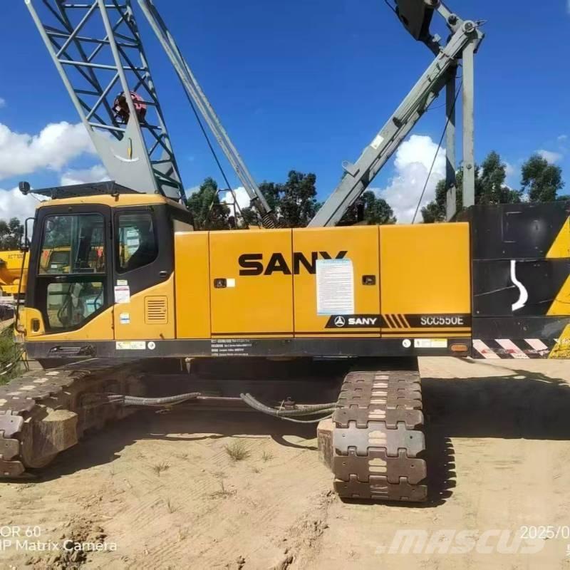 Sany SCC 550 E Track mounted cranes