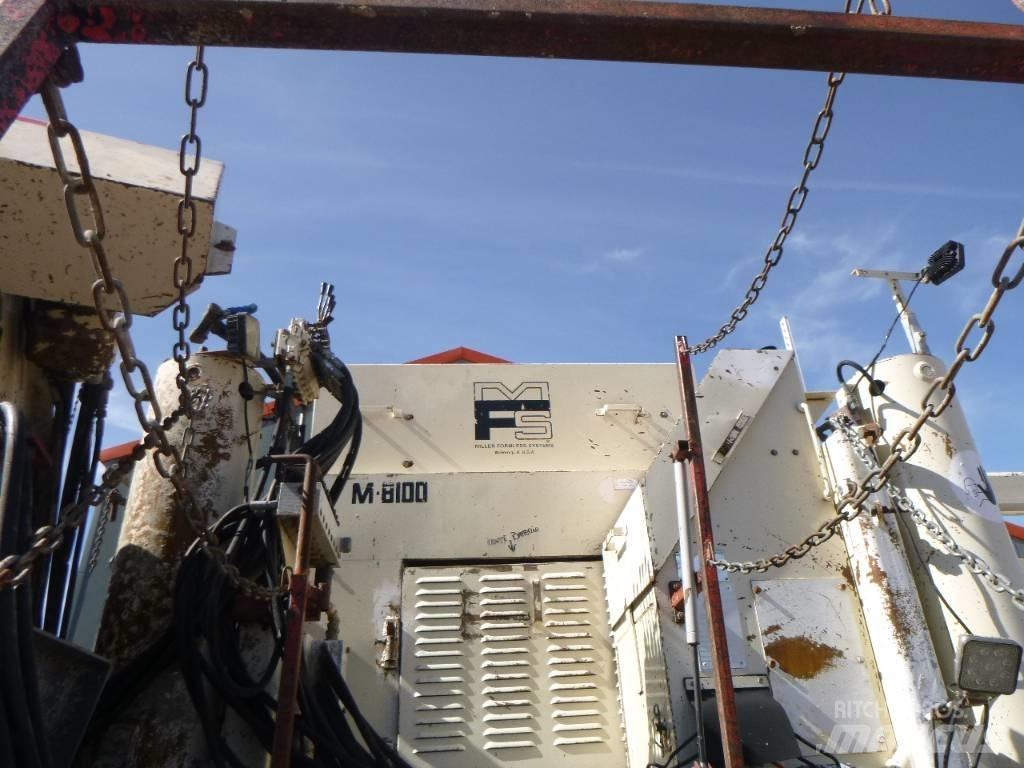 Miller M-8100 Concrete distribution booms