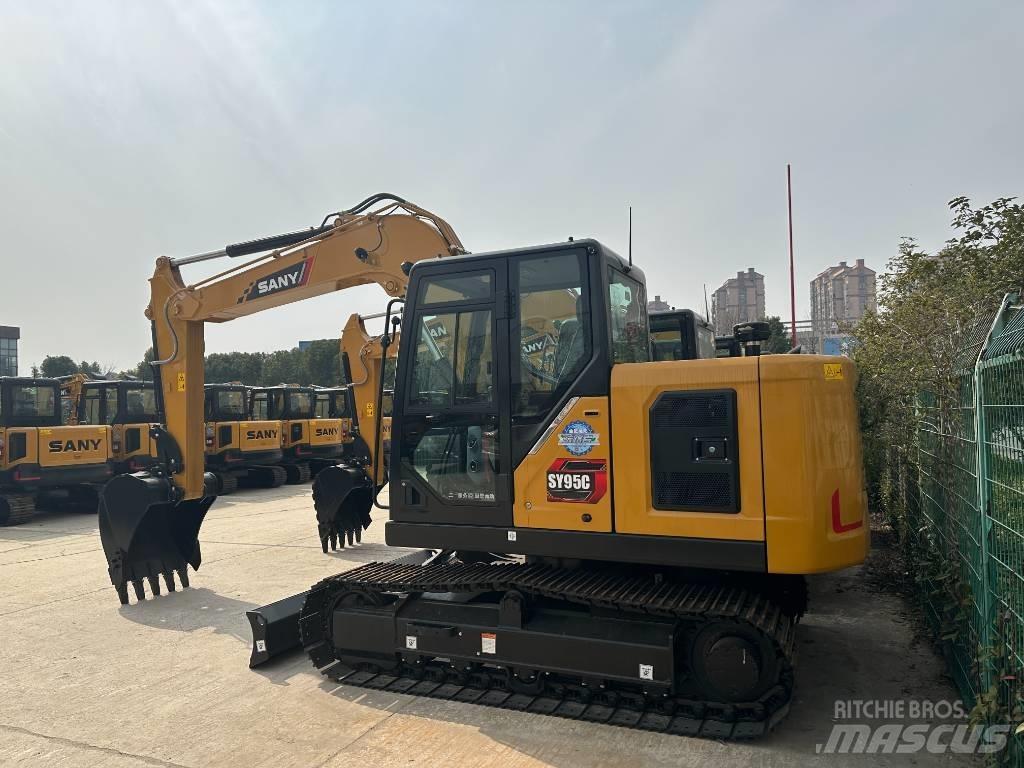 Sany SY95C Wheeled excavators
